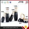 Silk Printing Glass Oil Pump Cosmetic Bottle/jar For Personal Care Oil/cream With Aluminum Lids