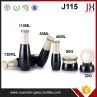 Silk Printing Glass Oil Pump Cosmetic Bottle/jar For Personal Care Oil/cream With Aluminum Lids