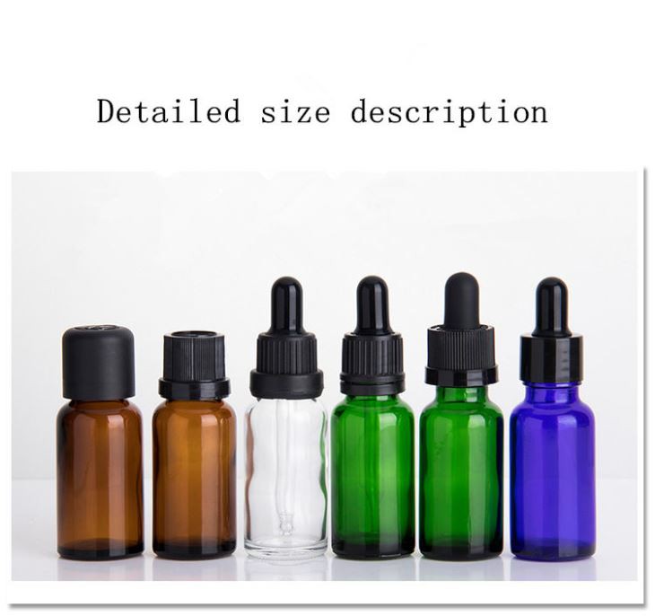 Blue Essential Oil Glass Bottle 30ml