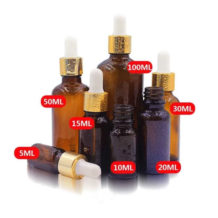 Glass Essential Oil Dropper Bottle