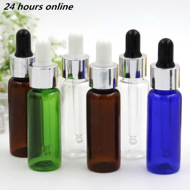 Glass Round Bottle Of Essential Oil