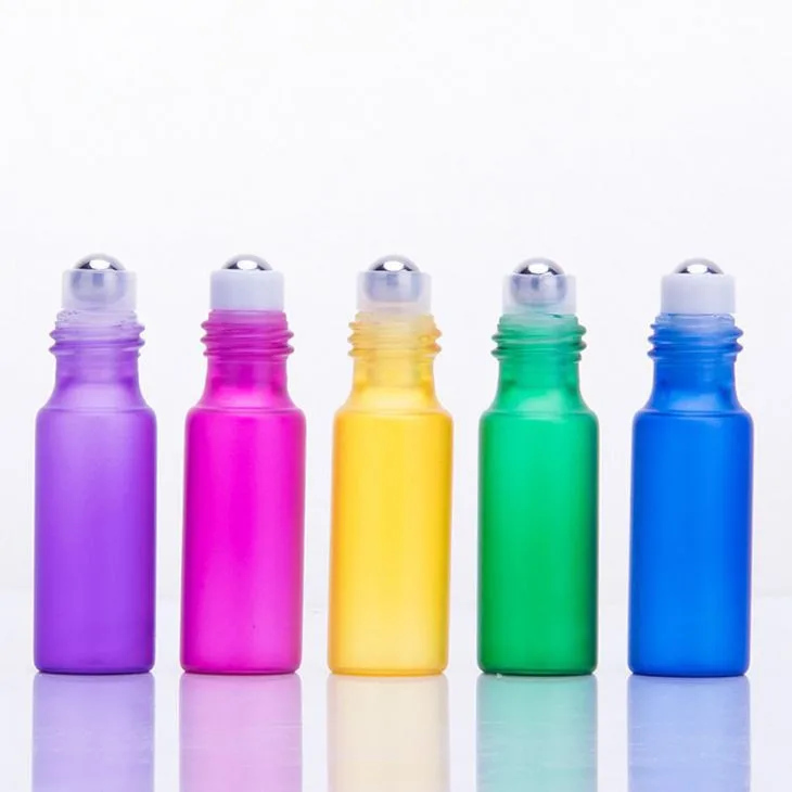 Glass Vial With Steel Ball Bottle