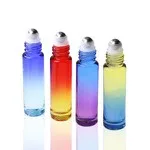 25ml Amber Essential Oil Dropper Glass Bottle With Silver Glass Dropper