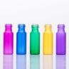 Colorful Glass Vial With Steel Ball Bottle