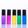 Colorful Glass Vial With Steel Ball Bottle