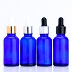 Essential Oil Bottle Dropper Blue
