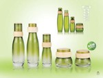 Frosted Glass Cosmetic Bottle And Cosmetic Jar For Cosmetics Packaging