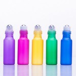 Glass Vial With Steel Ball Bottle
