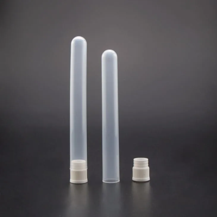 109 115 135 Mm Small Cigarette Packaging Vial Vape Cartridge Plastic Cigar Empty Tube