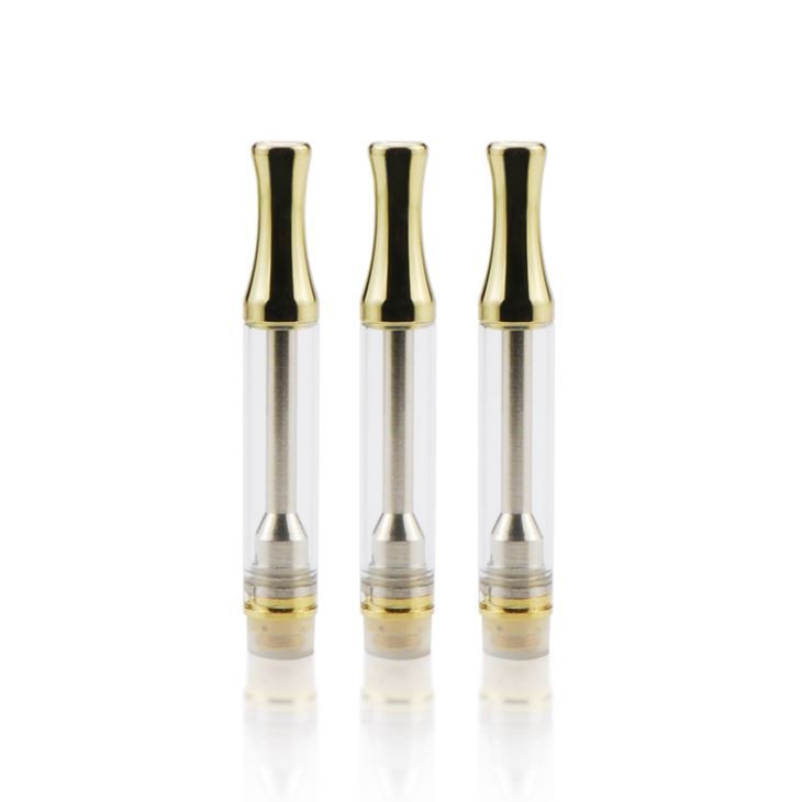 0.5ml 1ml Gold 510 Glass Vape Pen Cartuchos