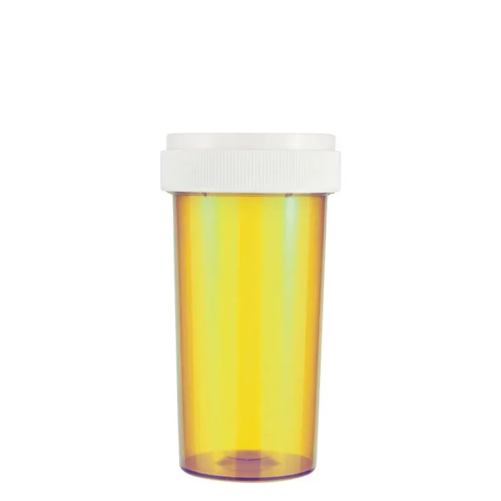 20 Dram Child Resistant Lid Plastic Jar