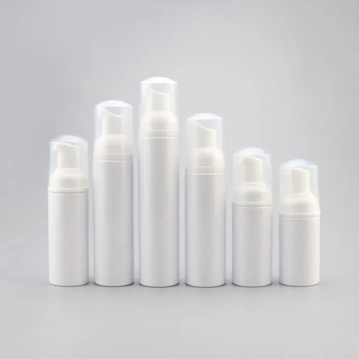 40 50 60 70 80 100 Ml Foaming Soap White Plastic Bottle
