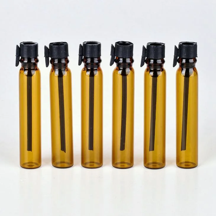 5515411121 Dropper Glass Bottle With Black Glass Dropper