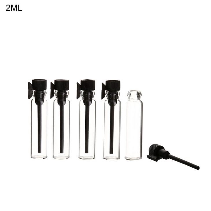 Clear Mini Sample Perfume Glass Vial Bottle With Dropper