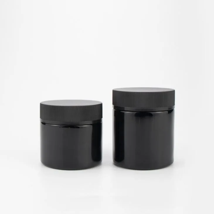 Dark Glass Jar