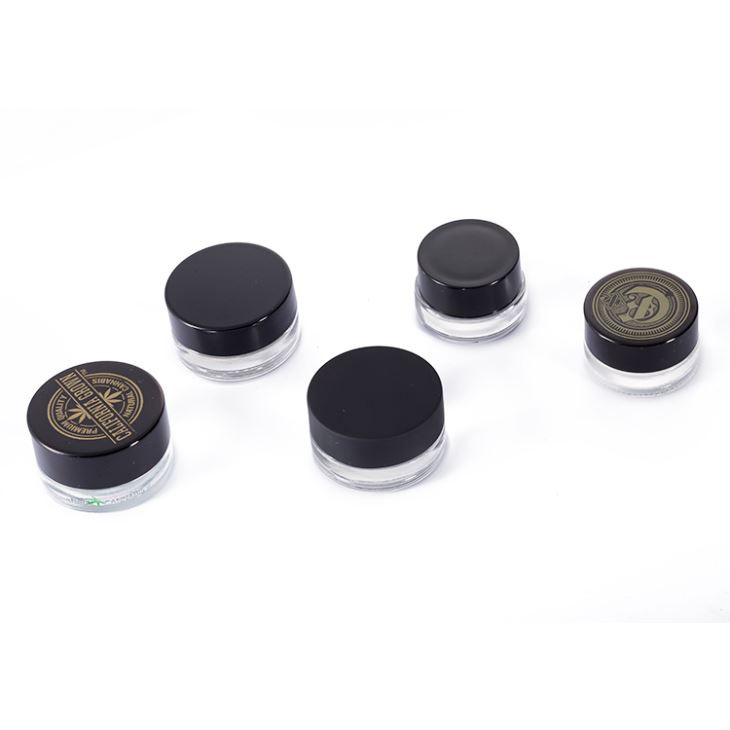 High Quality Clear Glass Jars With Childproof Lid