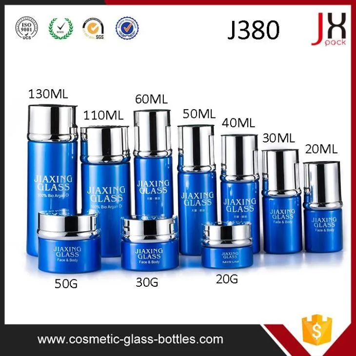 Luxury Empty Cosmetic Lotion Cream Packaging Bottle And Jar