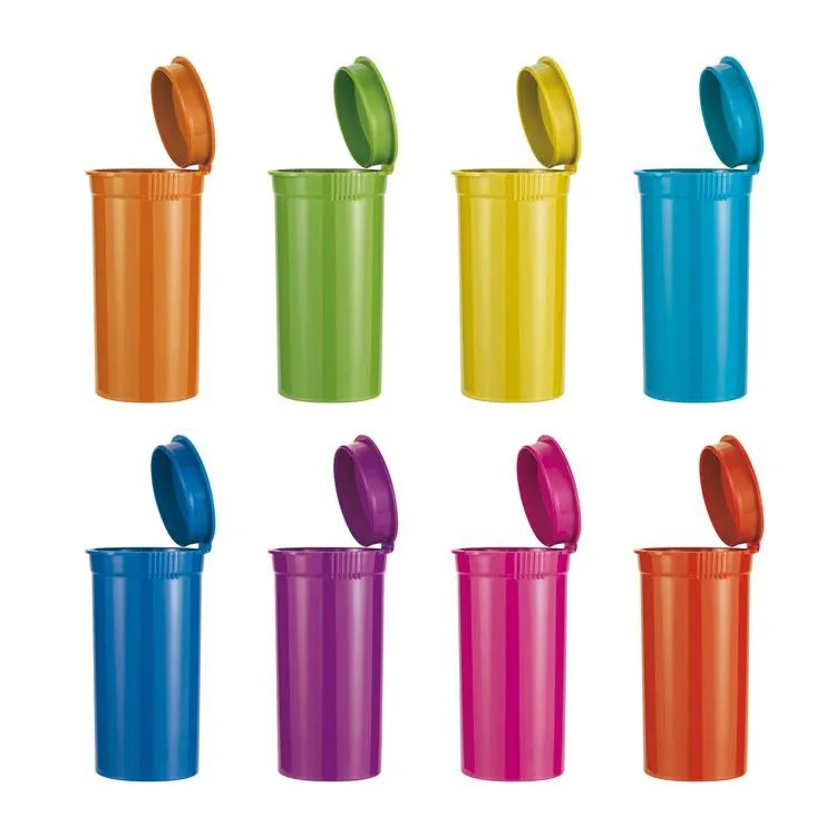 13 Dram Opaque Child Resistant Pop-Top flasker, den perfekte løsning til Mari...