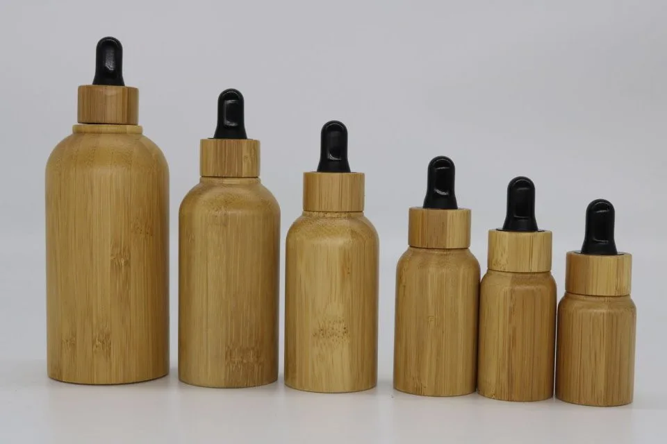 Botol Kaca Amber Dengan Produk Penekan Button Buluh Tekan