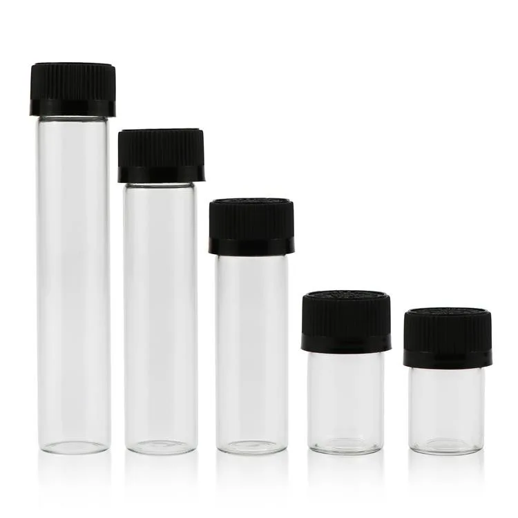 120mm Emballage de la Fleur Noir Petit Verre Doob CRC Cap Joint de Flacon Blu...