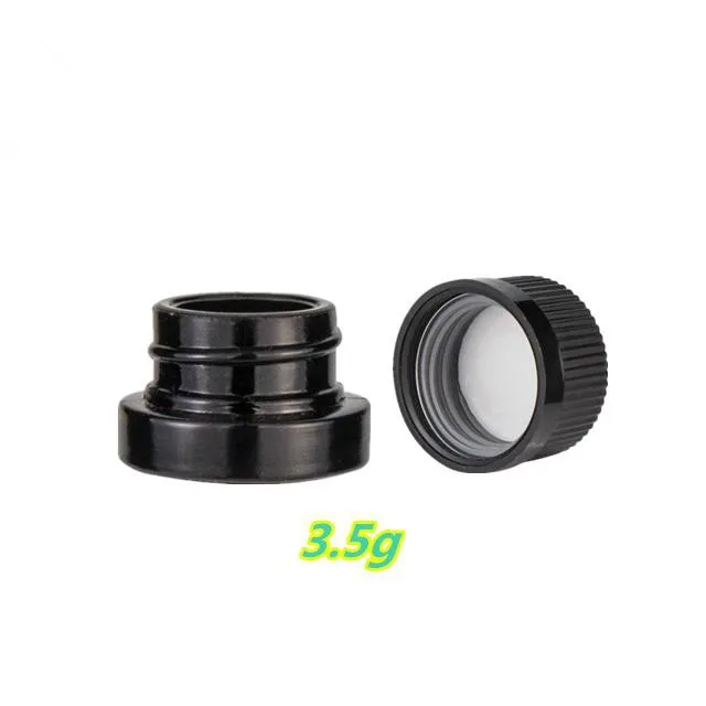 Vânzare cu ridicata negru 3g 5g 18g 60g 100g 150g 200g 260g Ambalare rezisten...