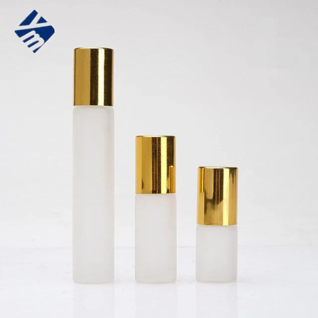 Roll On Glass Vial With Metal Roller 10ml