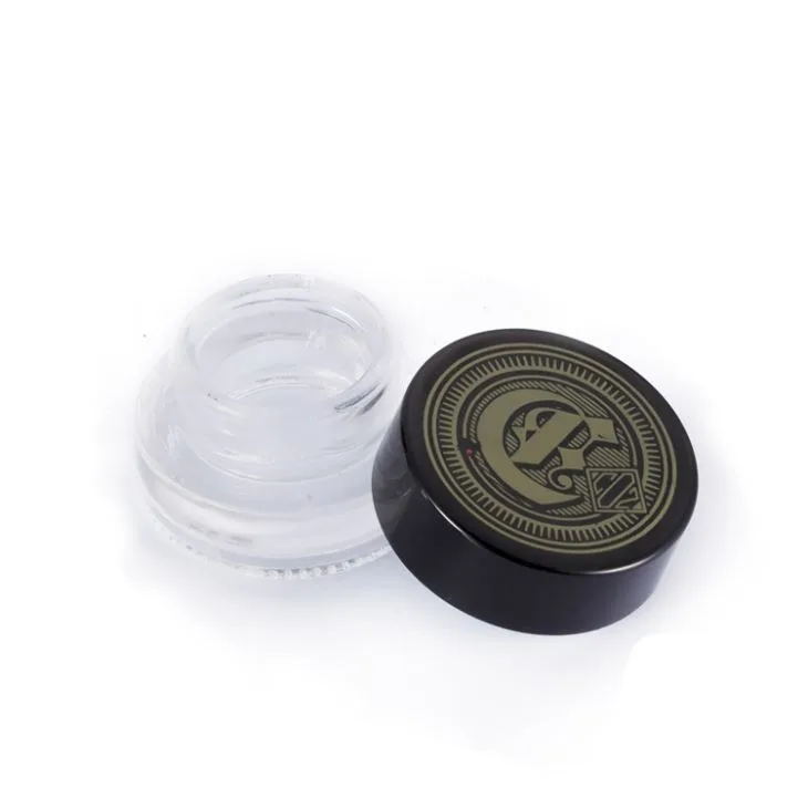 Small Clear Glass Jar With Childproof Lid