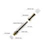 0.5 Ml 1 Ml G5 Glass Tip 510 Thread Vape Oil Pen Cartridges