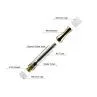 0.5 Ml 1 Ml G5 Glass Tip 510 Thread Vape Oil Pen Cartridges