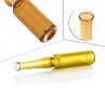 1 Ml 2 Ml 3 Ml Clear Amber Medical Glass Ampule Bottle