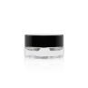 10ml Clear Small Cream Jar With Black Screw Lid