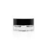 10ml Clear Small Cream Jar With Black Screw Lid