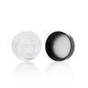 10ml Clear Small Cream Jar With Black Screw Lid