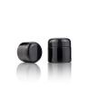 15 30 60 120 250 500 ML Dark Ultra Violet Glass Jar Cosmetic With Screw Top Cap