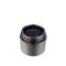 15 30 60 120 250 500 ML Dark Ultra Violet Glass Jar Cosmetic With Screw Top Cap