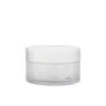 150ml PET Plastic Straight Sided Jars With Black Lid