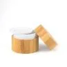15g 30g 50g Cosmetic Containers Face Lotion Cream Pet Plastic Bamboo Jars With Cap
