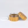 15g 30g 50g Cosmetic Containers Face Lotion Cream Pet Plastic Bamboo Jars With Cap