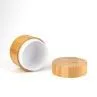 15g 30g 50g Cosmetic Containers Face Lotion Cream Pet Plastic Bamboo Jars With Cap