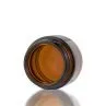 15ml Amber Glass Cosmetic Container Cream Jar With Lid