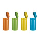19 Dram Opaque Colored Pop Top Containers