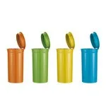 19 Dram Opaque Colored Pop Top Containers