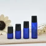 1ml 2ml 3ml Blue Roll On Glass Vial For Sample Perfume