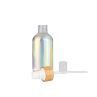 2 Oz 4 Oz Colored Bamboo Lotion Pump Boston Round Glass Bottle