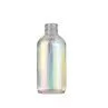 2 Oz 4 Oz Colored Bamboo Lotion Pump Boston Round Glass Bottle