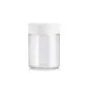 2 Oz Clear Child Resistant Lid Glass Jars