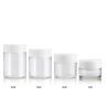 2 Oz Clear Child Resistant Lid Glass Jars