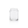 2 Oz Clear Flower Child Proof Glass Jars With Lid