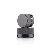 3ML 5ML Child Resistant Black Glass Concentrate Container