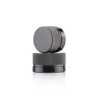 3ML 5ML Child Resistant Black Glass Concentrate Container